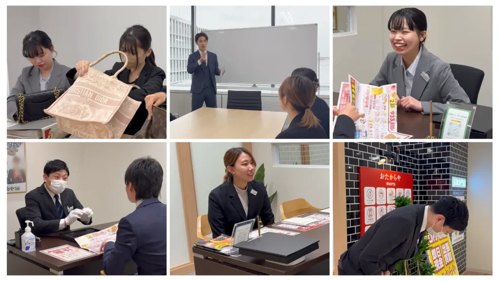 株式会社THの研修の様子