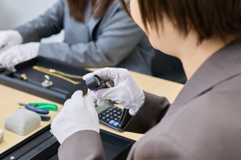 査定の様子